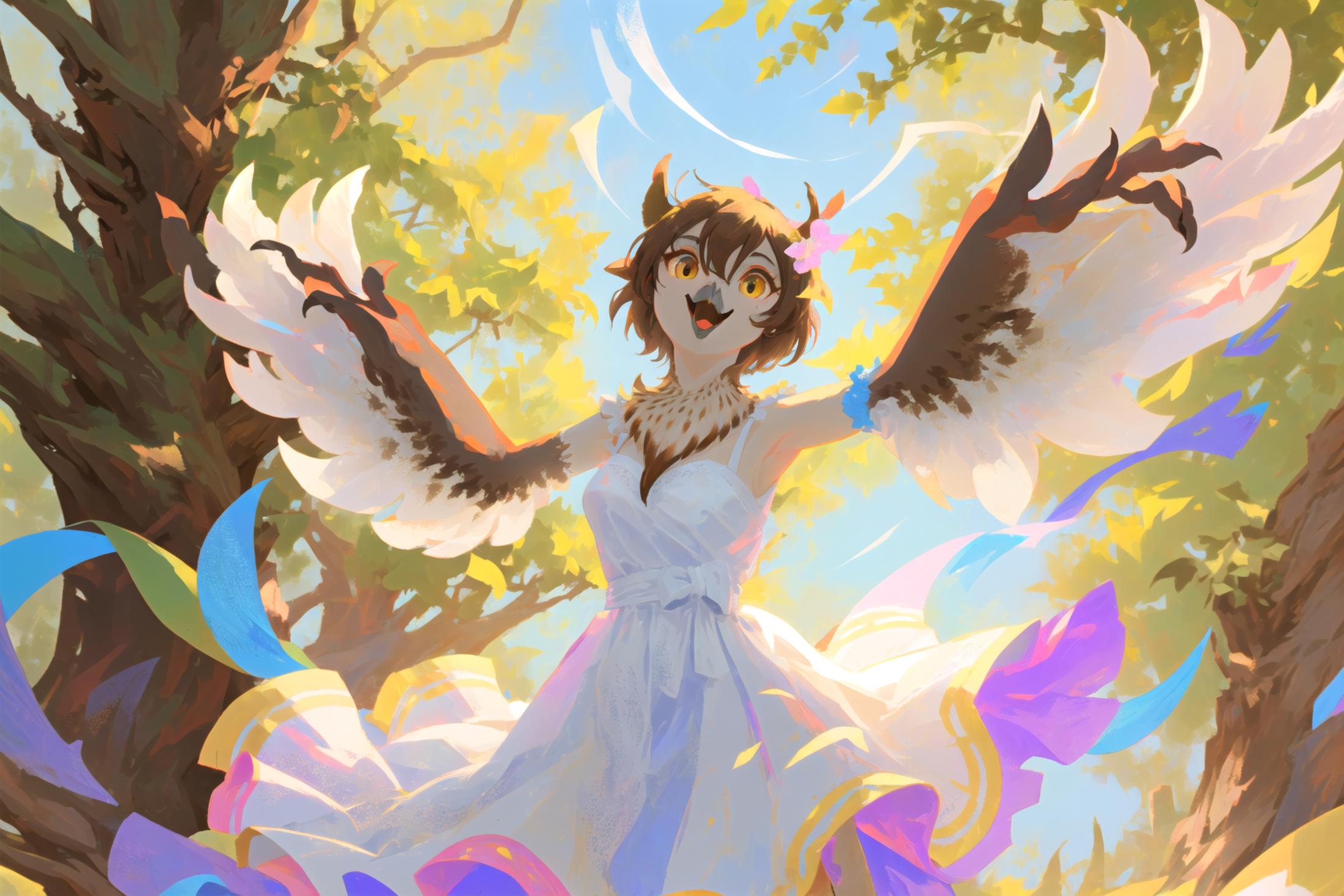 Anthro Birds LoRA image by Puffin
