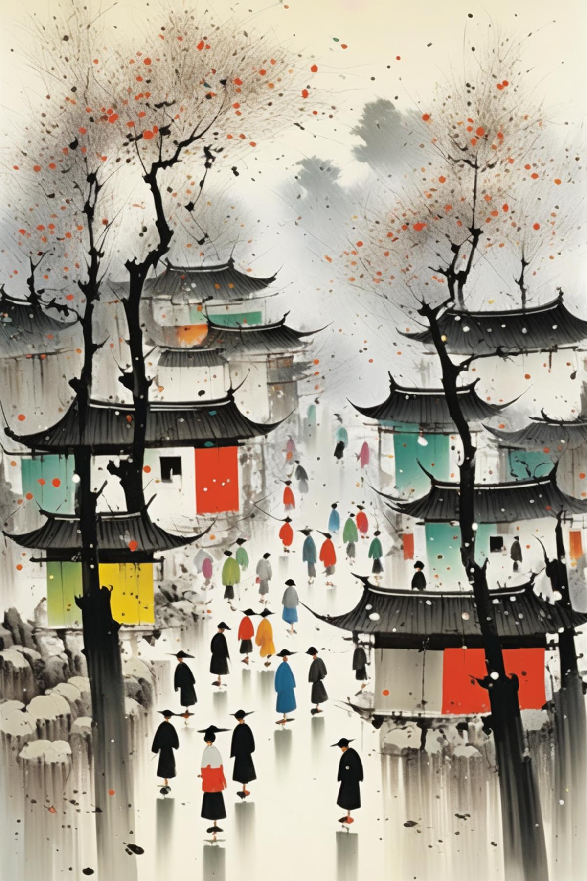 Wu Guanzhong Style image by Kappa_Neuro