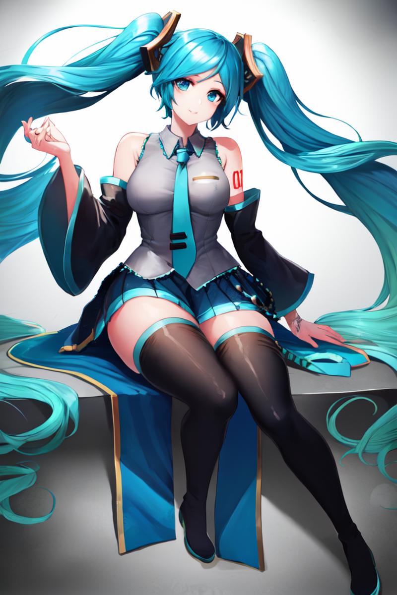 Hatsune Miku Classic Costume Cosplay (Outfit) image by BlueSta