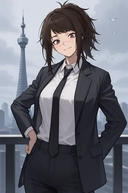 Michiko Tendou 天童 ミチコ | Chainsaw Man | [IllustriousXL]