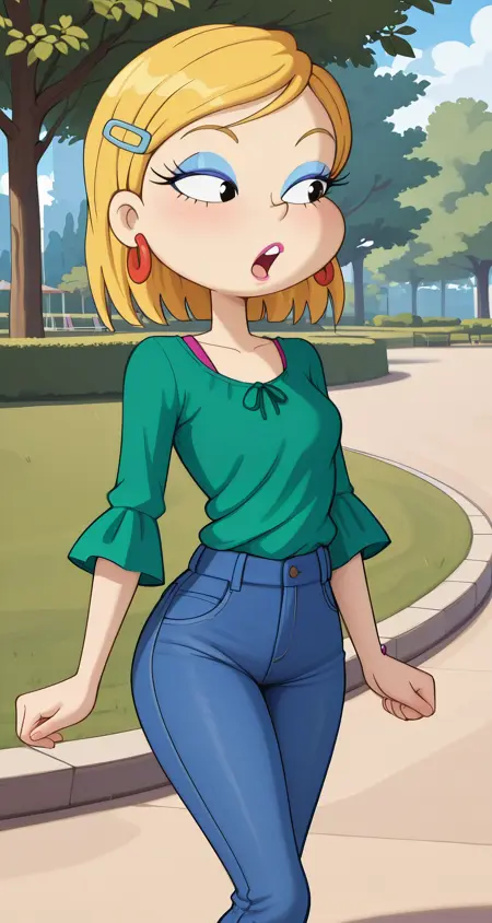 Angelica Charlotte Pickles - Illustrious - Rugrats all grown up