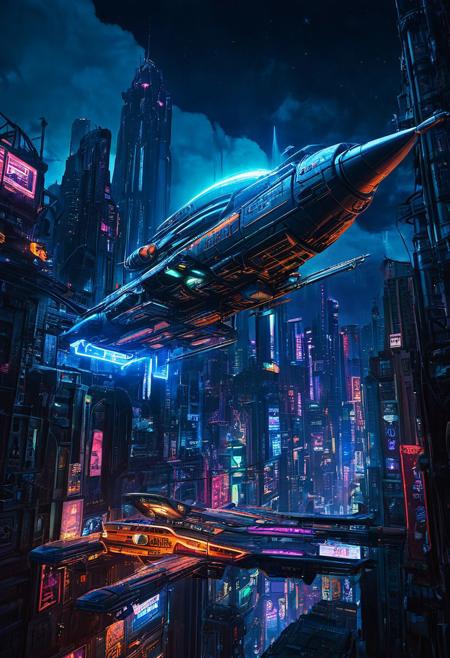 Unfazed retro-futuristic style - XL CosmoWave Z3 SDXL