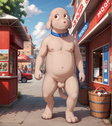 Dog from Robot dreams / PDXL