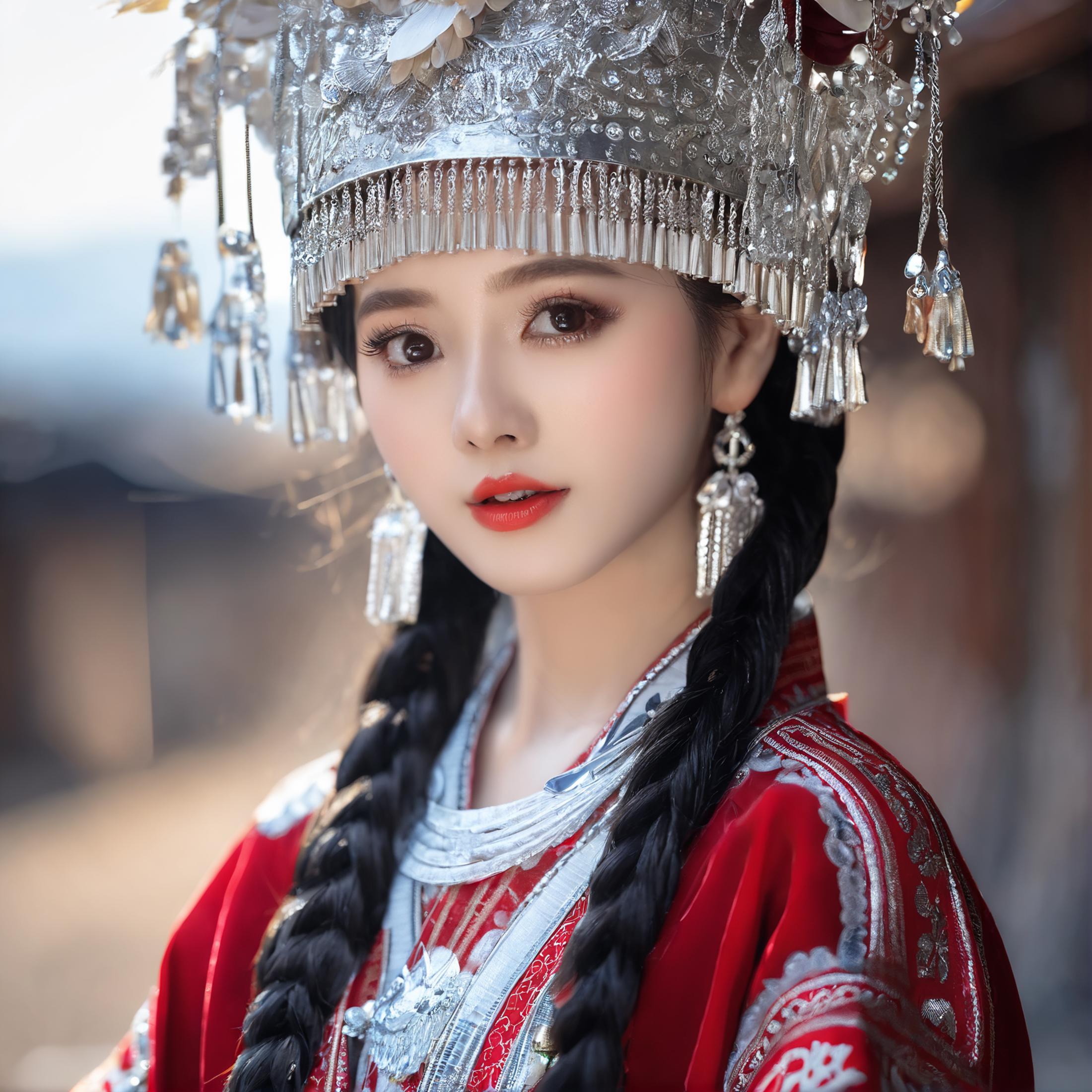 苗元素衣服SDXL|Hmong Elements costume image by zhixuan08299144