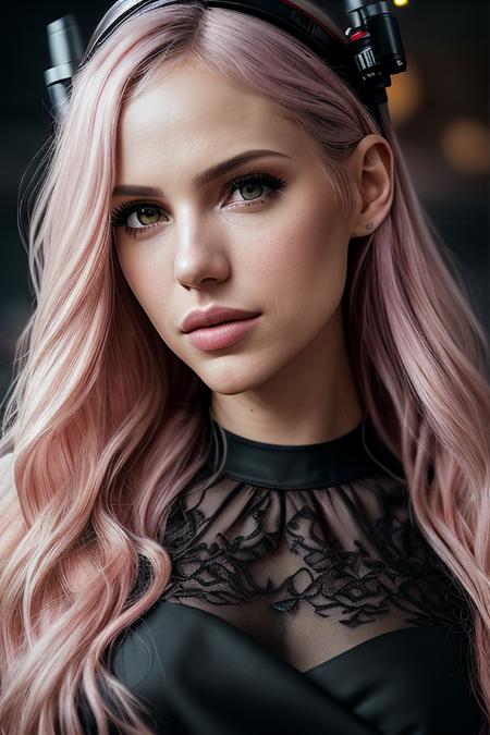 beautiful woman (0F4v3ry0f:.99), beautiful hair, ((portrait)), (closeup:1.2), ((from the waist up)), (( A modern, state-of-the-art drone racing track, featuring high-tech drones and a dynamic, lively atmosphere :1.2)) , natural skin texture, (( Wrap blouse and midi skirt :1.2)), 24mm, 4k textures, soft cinematic light, adobe lightroom, photolab, hdr, intricate, elegant, highly detailed, sharp focus, ((((cinematic look)))), soothing tones, insane details, intricate details, hyperdetailed, low contrast, soft cinematic light, exposure blend, hdr, faded, now, ("I've got a bad feeling about this.":1.1)