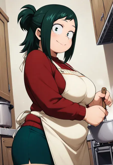 Inko Midoriya / Deku's mom - My Hero Academia (Illustrious)