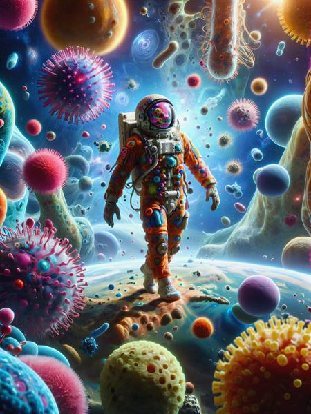 Microbial World SDXL SDXL