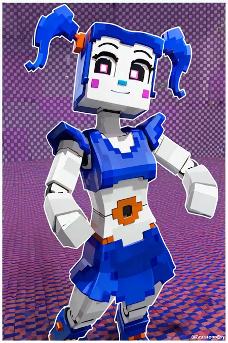 Circus Blueby (Zamination/Fazbear and Friends/Five Nights at Freddy's/Fnaf)