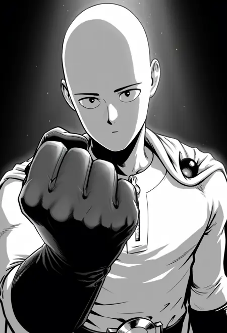 Saitama (One Punch Man) | Manga Style