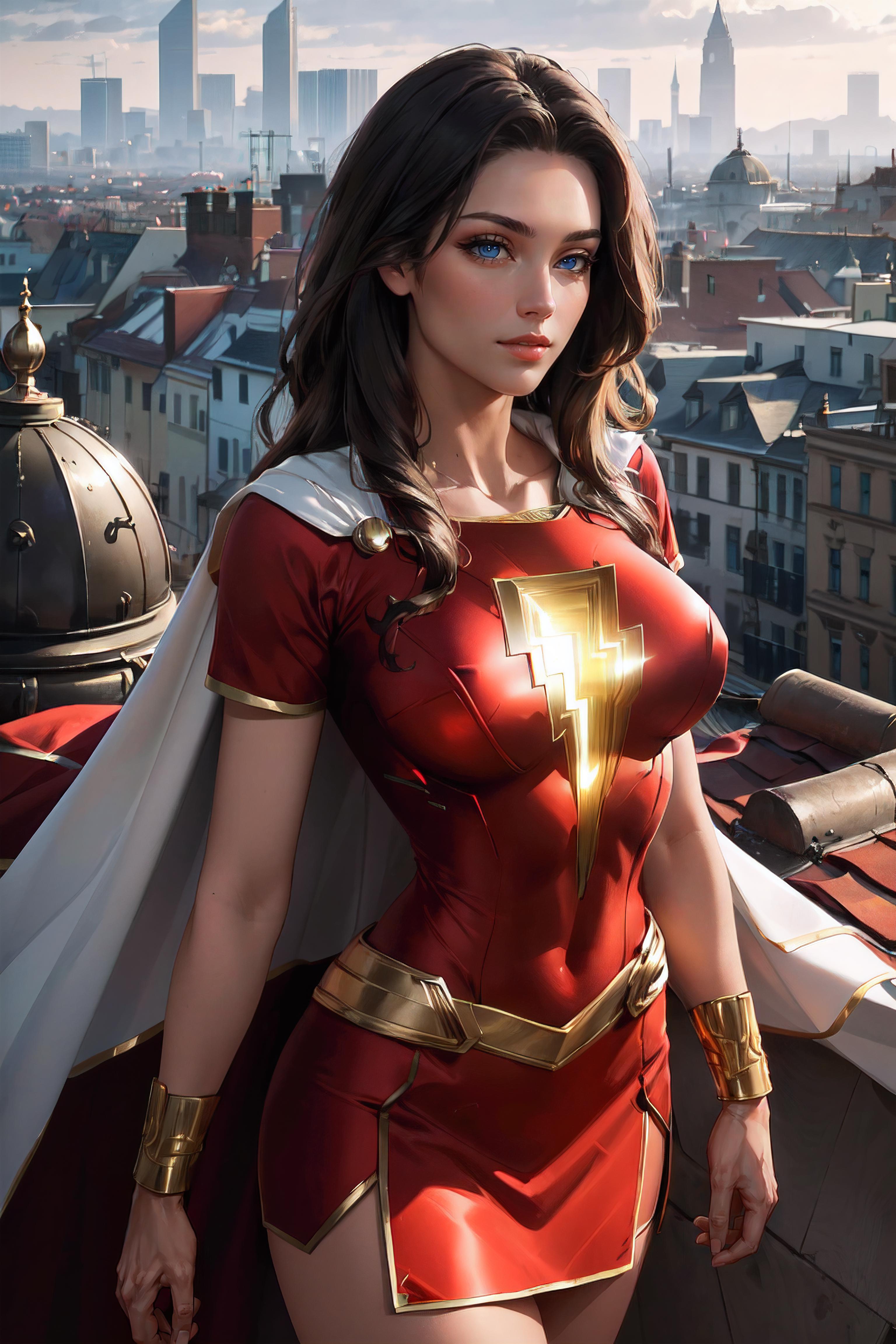 Mary Marvel (DC Comics) LoRA image by betweenspectrums