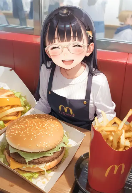 burger shop M3 (indoors) / PONY