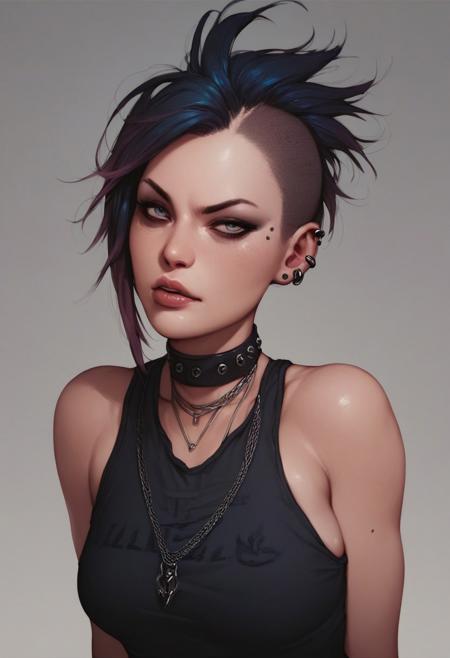 score_9, score_8_up, score_7_up, score_6_up, score_5_up, score_4_up, punk, 1girl,