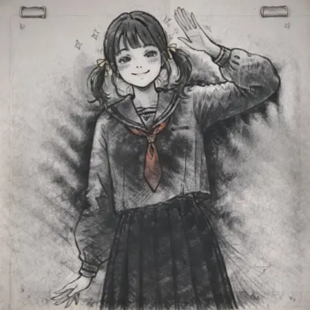 SILENT HILL f | Diary sketch art style