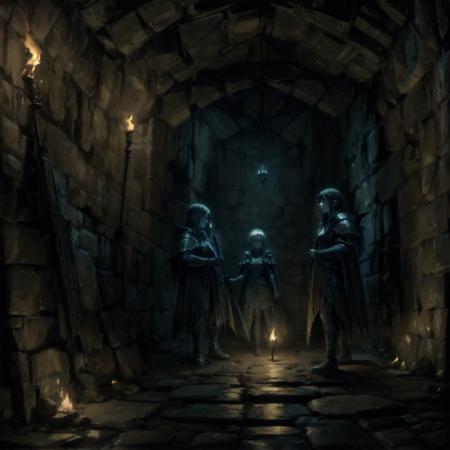 The Deep Dark Dungeon-SD 1.5 v1.0