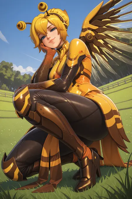 Honey Bee Mercy (Overwatch)