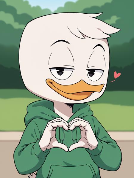 Huey Duck, Dewey Duck, Louie Duck | Ducktales 2017 (PDXL & 1.5) Louie Duck v2.0 (PDXL)