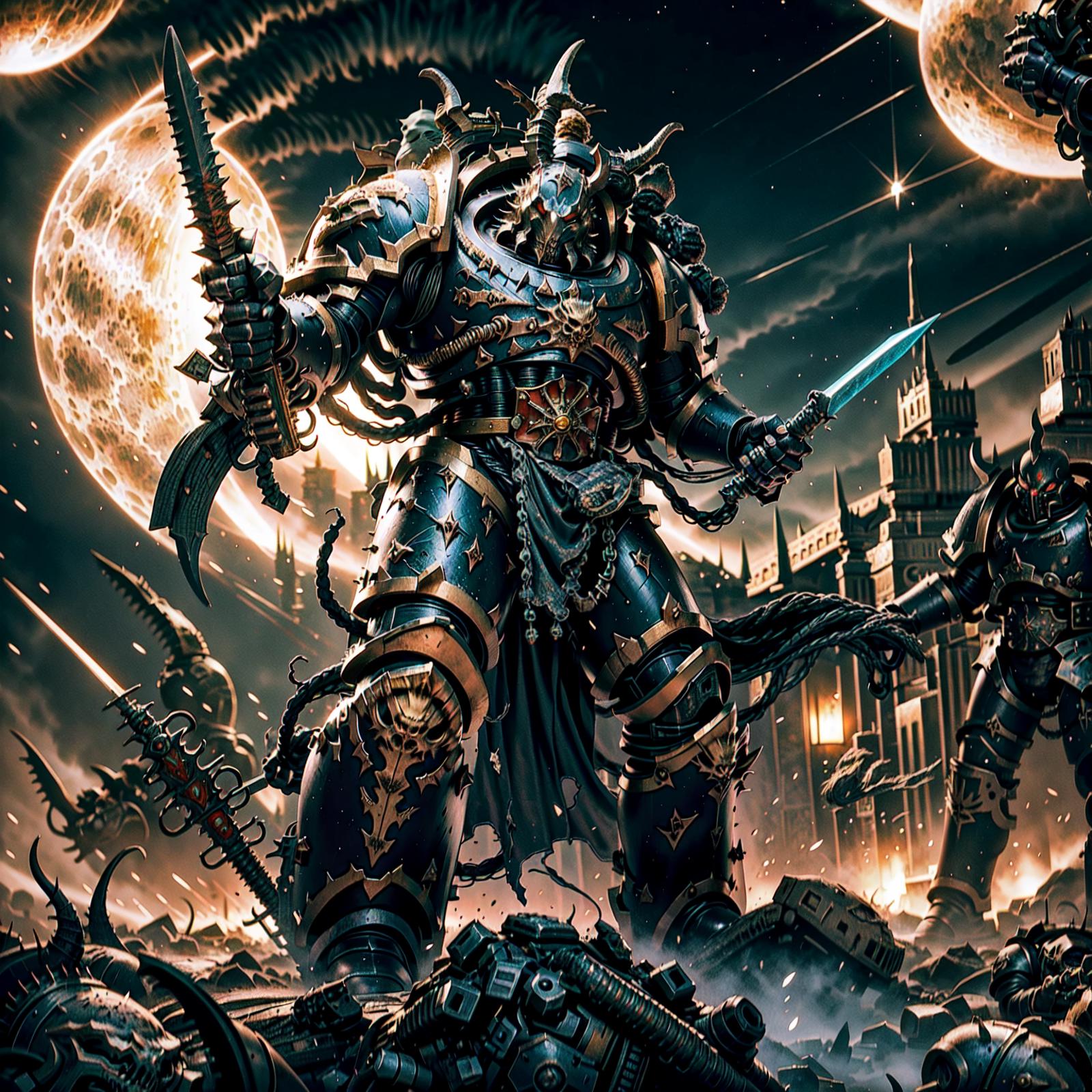 Abbadon the Despoiler and the Black Legion image by Dercius