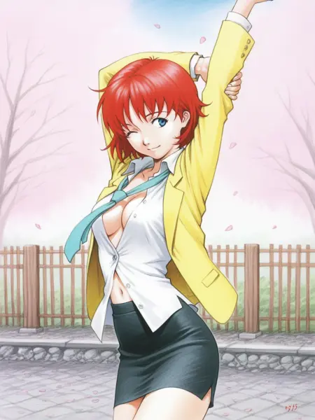 Sadamoto Yoshiyuki style XL