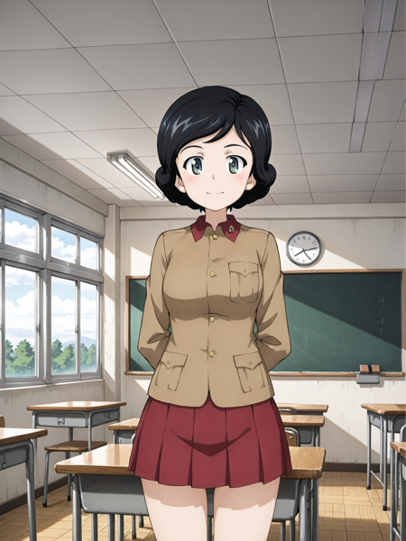 Teramoto Tomiko(girls und panzer) V1.0