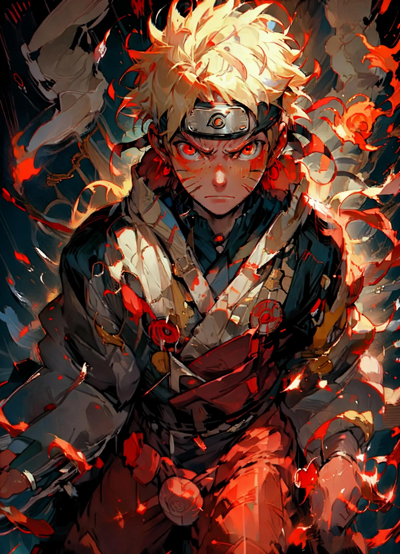 Uzumaki Naruto(うずまき ナルト)漩涡鸣人 LoRa image by Balabubert