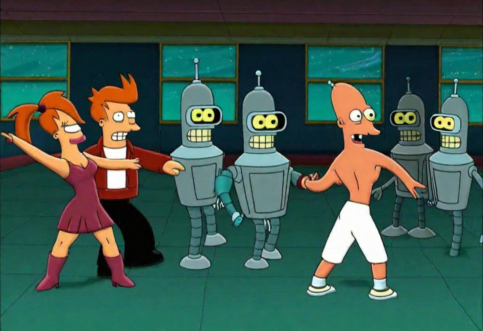 SDXL Futurama-Style Lora image by a383ht1769