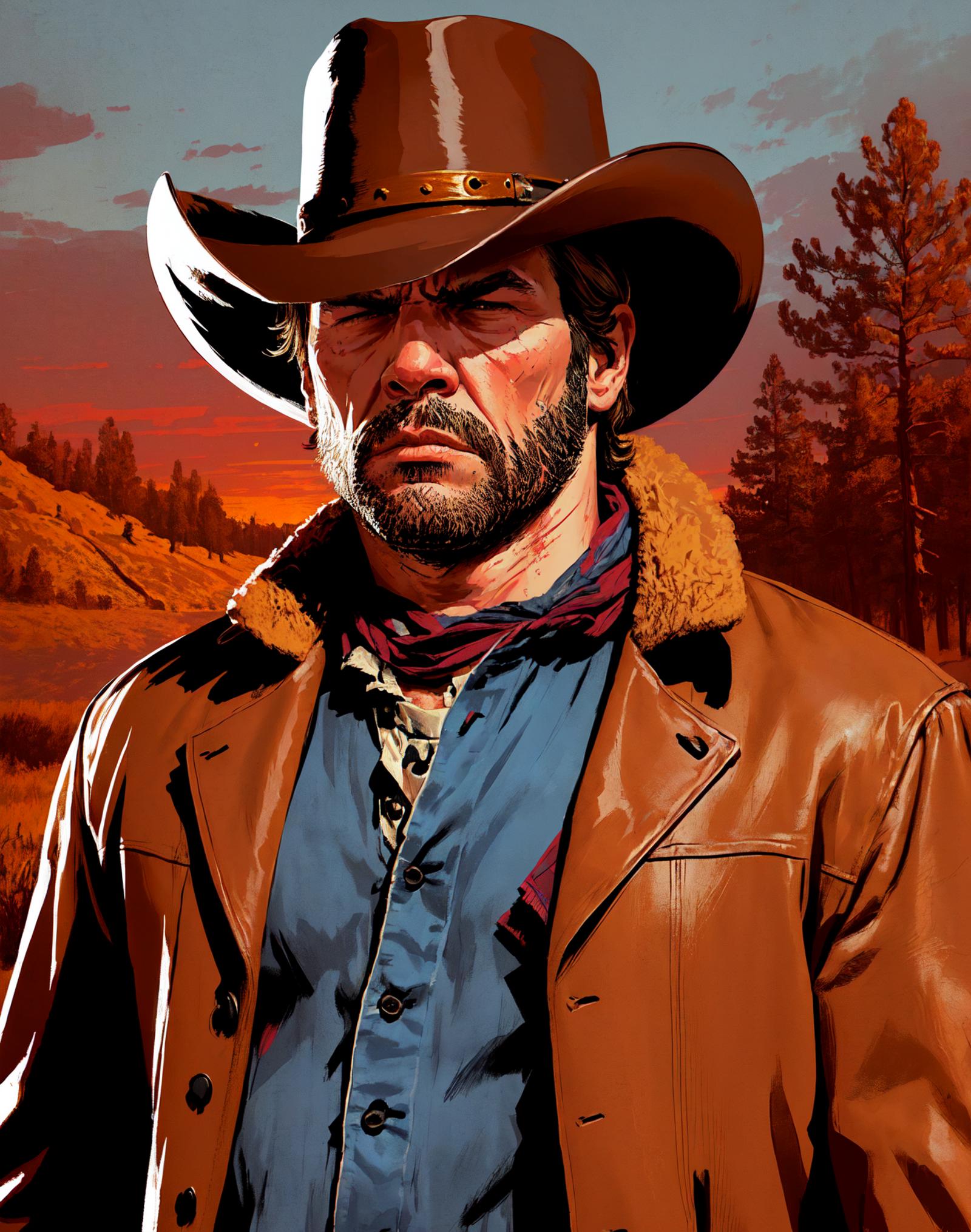Red Dead Redemption Artstyle image by BigBoy228