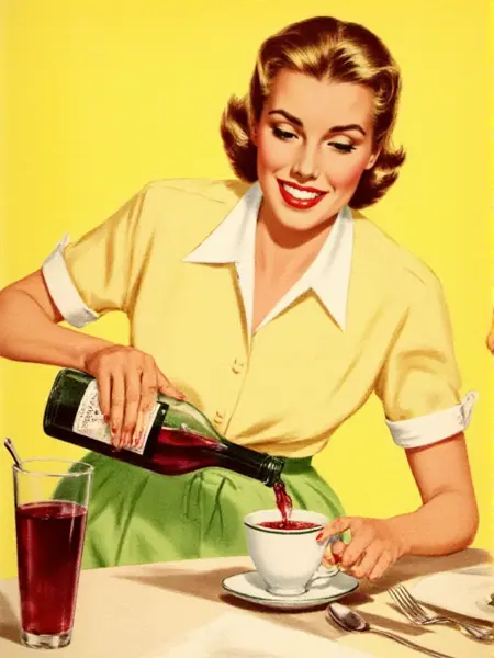 50s Illustration Style
