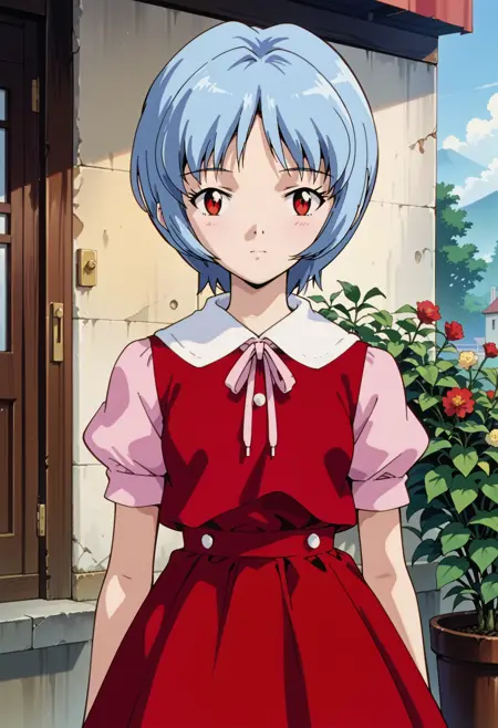 Rei I Ayanami (綾波 レイ), Neon Genesis Evangelion (新世紀エヴァンゲリオン), LoRA, PonyXL