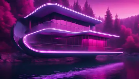 Futuristic Nature House Concept Art (VW Style)