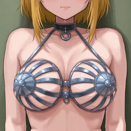 Chastity bra/breast cage/cage bra