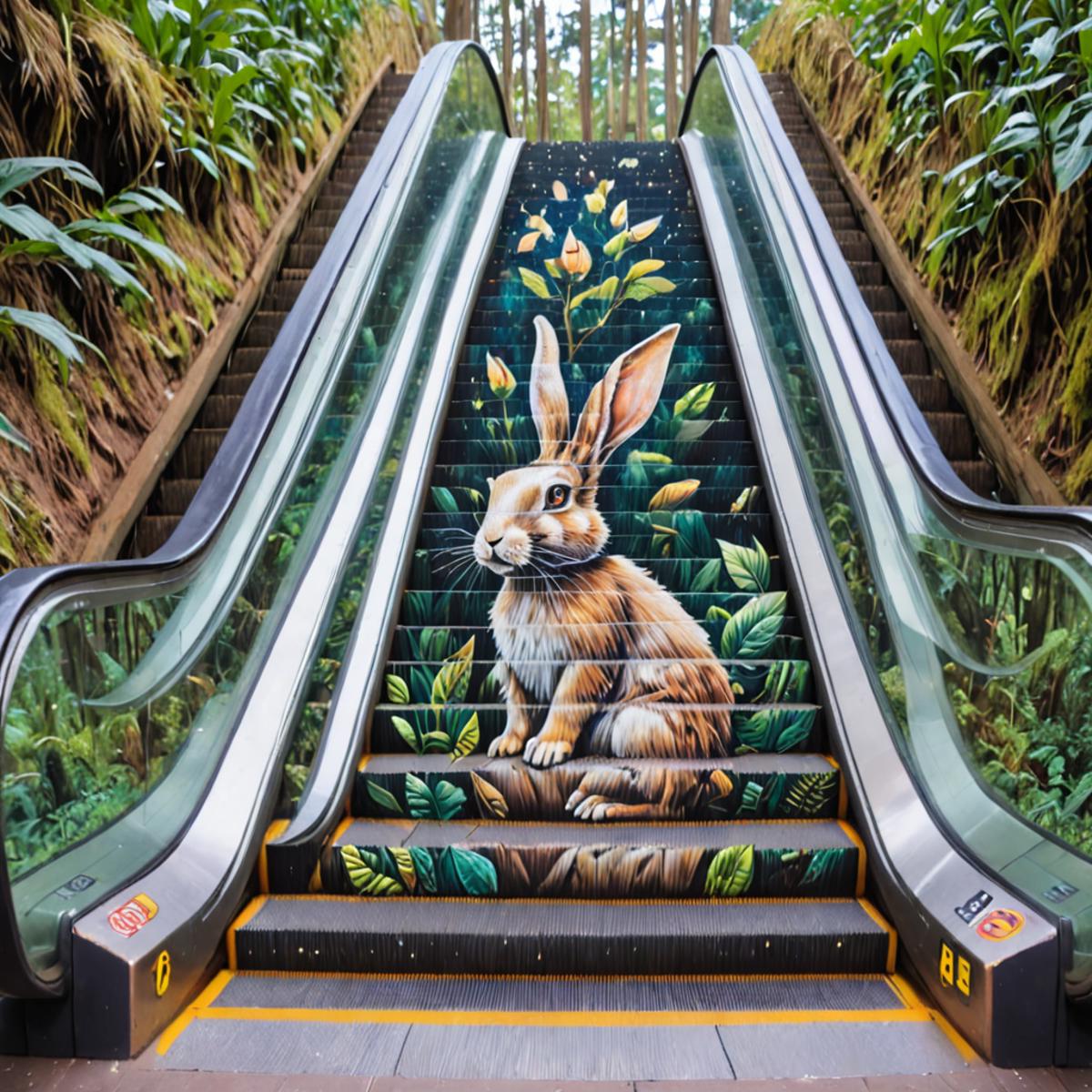 Escalator Art XL image by nocor1i8