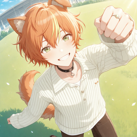 Naughty Dog (Shinonome Akito) / Project SEKAI ObsessionIllustrious