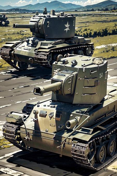 KV2Tank vehicle, tank, turret