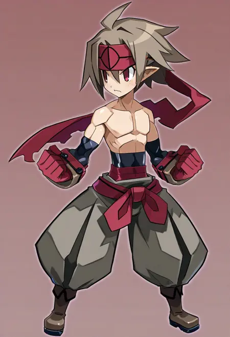 Male Warrior from Disgaea