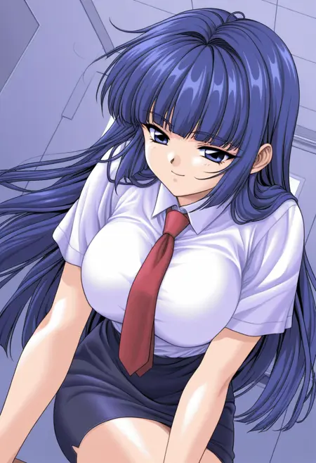 sorciere aotsuki hirotada style illustrious LORA ソルシエール 蒼月裕忠 (PC98) style