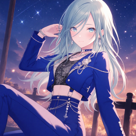 Sparkle of trust (Hinomori Shizuku) / Project SEKAI IllustriousXL