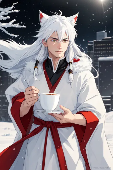 Inuyasha Winter Scene