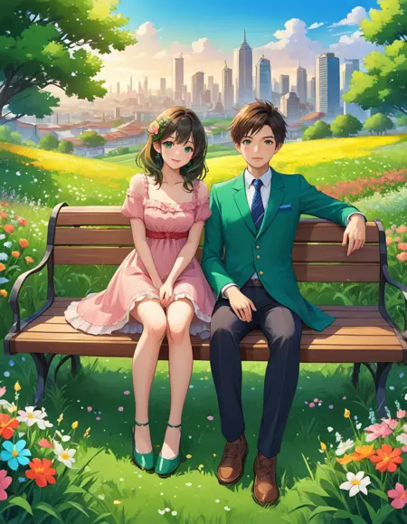 Anime Dream Scenes Style