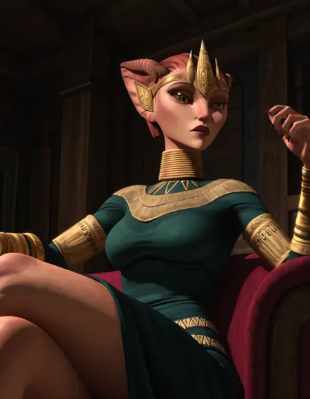 Zygerrian queen - miraj scintel (Clone Wars) (Illustrious)