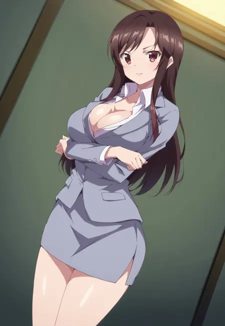 Ikazuchi Riko from Secret Mission: Sennyuu Sousakan wa Zettai ni Makenai! ( Style Included )- NatMontero