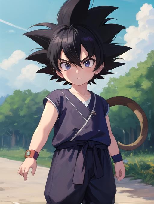 UnOfficial Son Goku (孫悟空) / Kakarot (カカロット) - Kid form - Dragon Ball (ドラゴンボール) image by MerrowDreamer