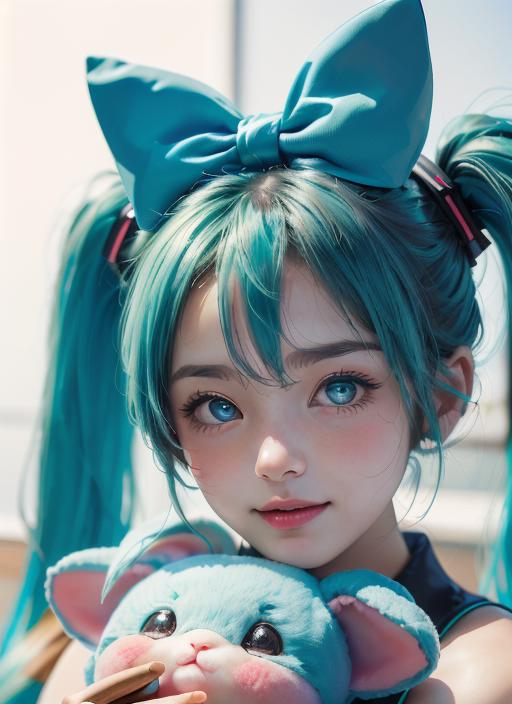 Hatsune Miku (with shiny eyes) image by Herrscher_AGGA2023