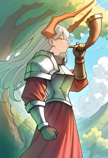 Blowing Horn - LoCon (with Dora weight decomposition)