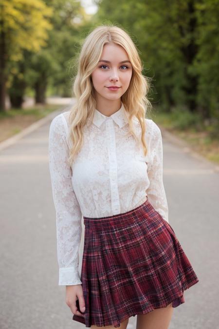 2 girls ,blonde, bleach blonde,innocent girl, 2girls, super realistic, 8k,  super  cute models, youthful face, slim, slender, skinny, petite, petite body,  small frame body,  innocent, innocence , sweet,  mini skirt, plaid skirt, skimpy clothes,hyperdetailed photography, soft light head and shoulders portrait, cover, cute, cutesy,