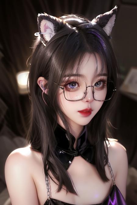 closeup, face, detailed eyes,
cinematic, masterpiece, detailed, extreme details, extreme res, lighting,
1girl, animal ears, (sexy:1.2), shiny hair, shiny, shiny skin, shiny clothes, realistic, (photorealistic:1.1),
<lora:LittleMoMoV1.0-000006:1> LittleMoMo, glasses