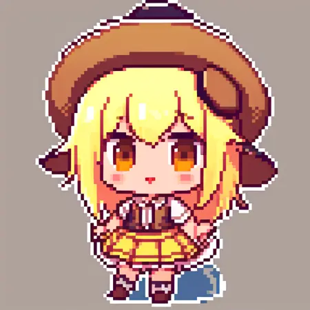 8bitdiffuser 64x | a perfect pixel art model