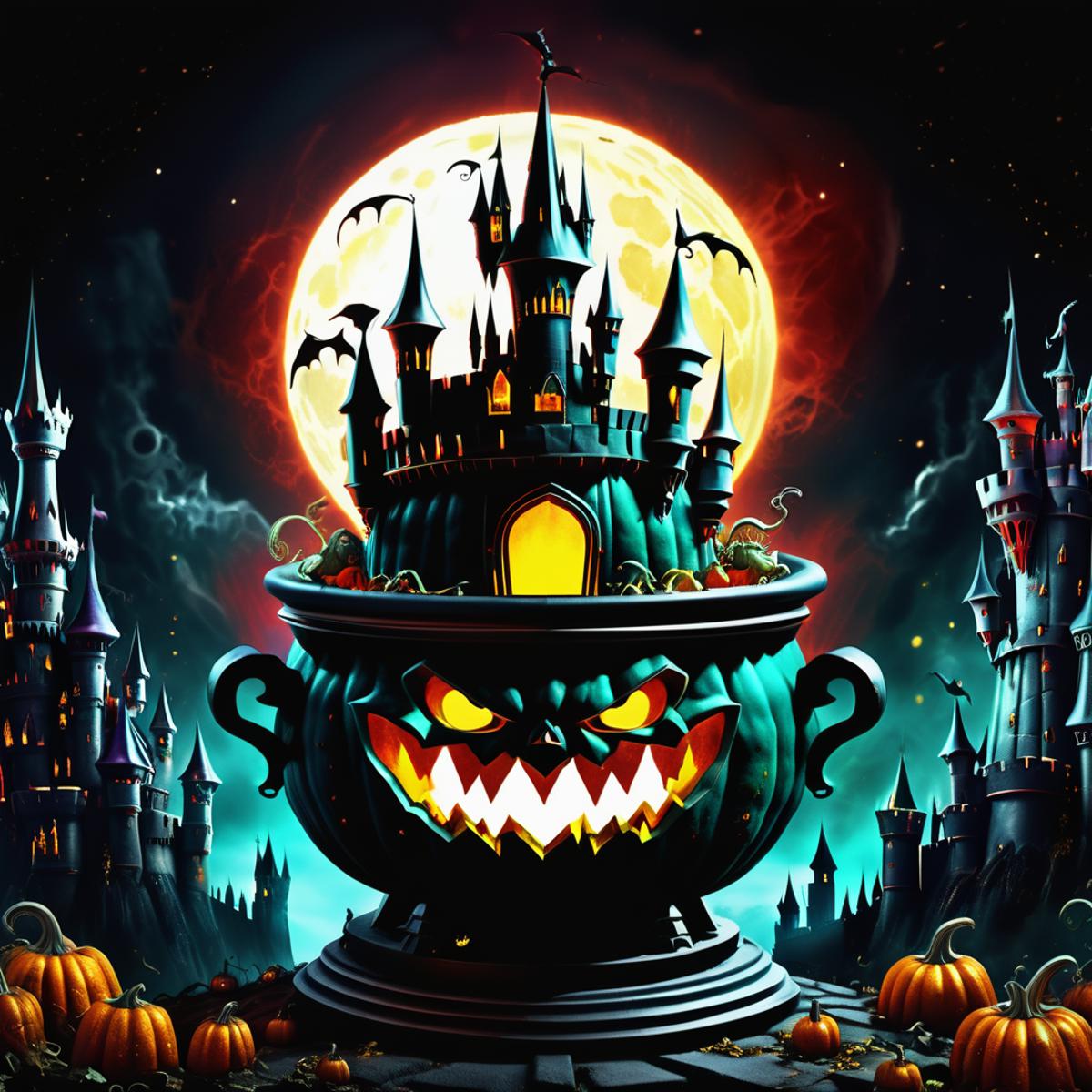 DonM - Halloween - Light/Pumpkin overflow - [SDXL, SD1.5]🎃👻 image by DonMischo