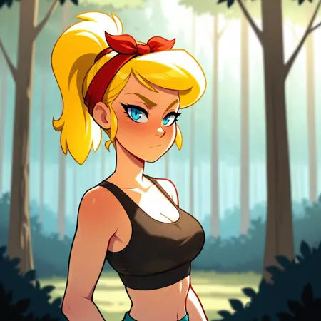 Rockabilly Rosie Bandana [ Concept ] [ Accessory ] [ illustrious ]by Leaf