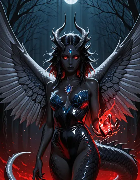 Dark Goddess Queen Monster