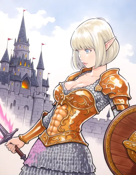 Simple Manga Drawing aesthetic